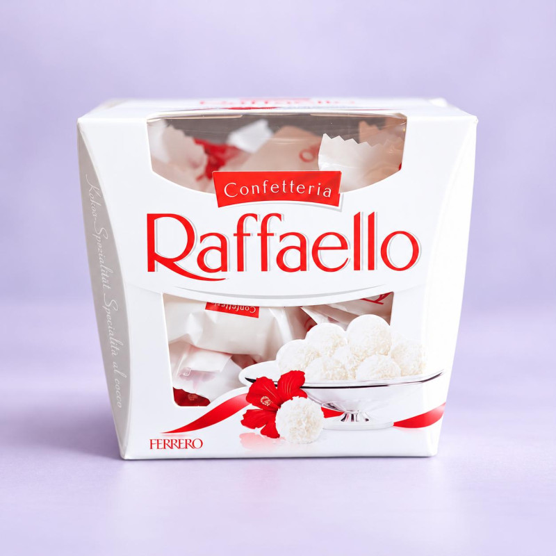 Bombons Raffaello, 150 g